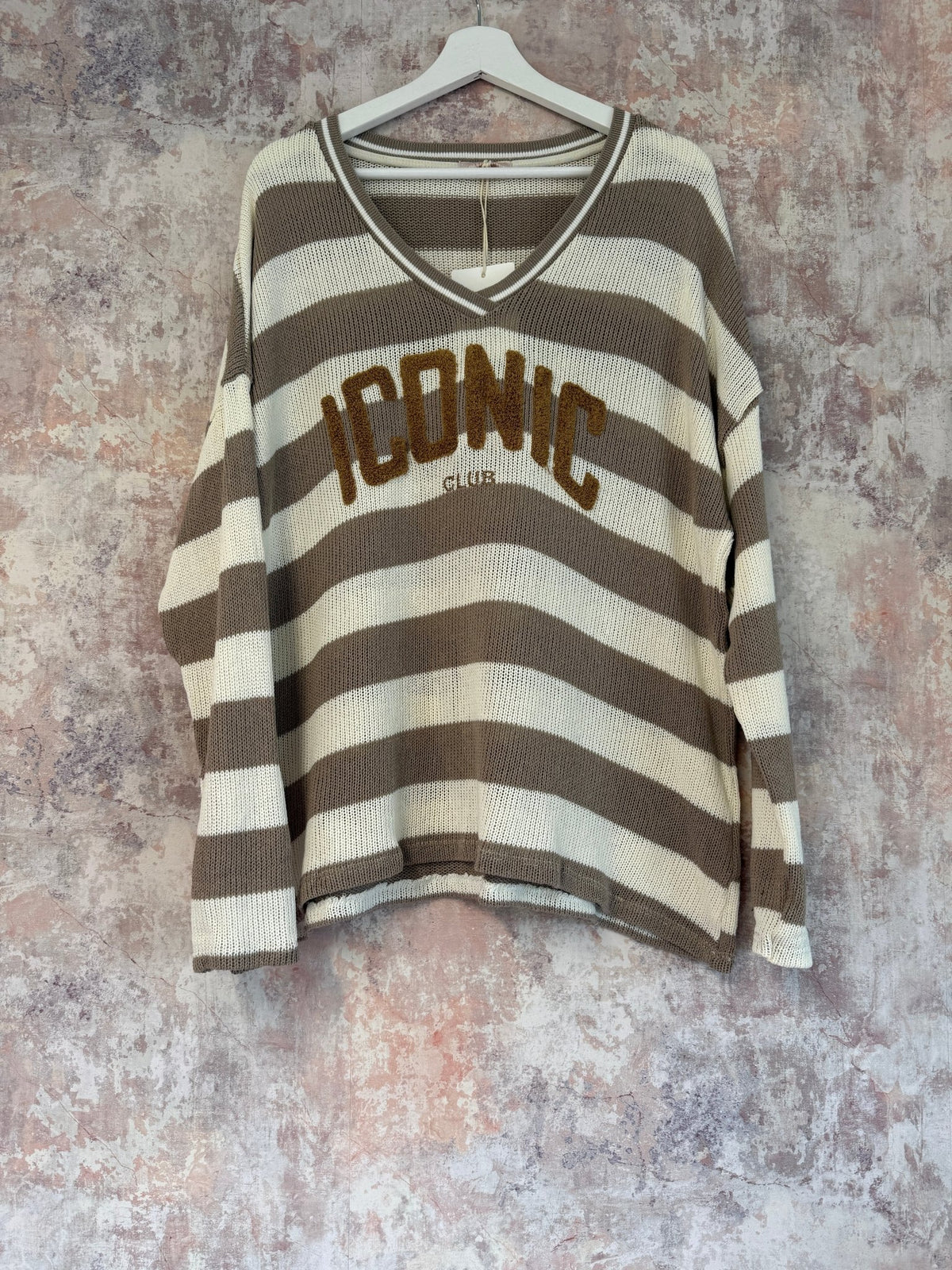"Iconic" Striped Knit (2 colours)