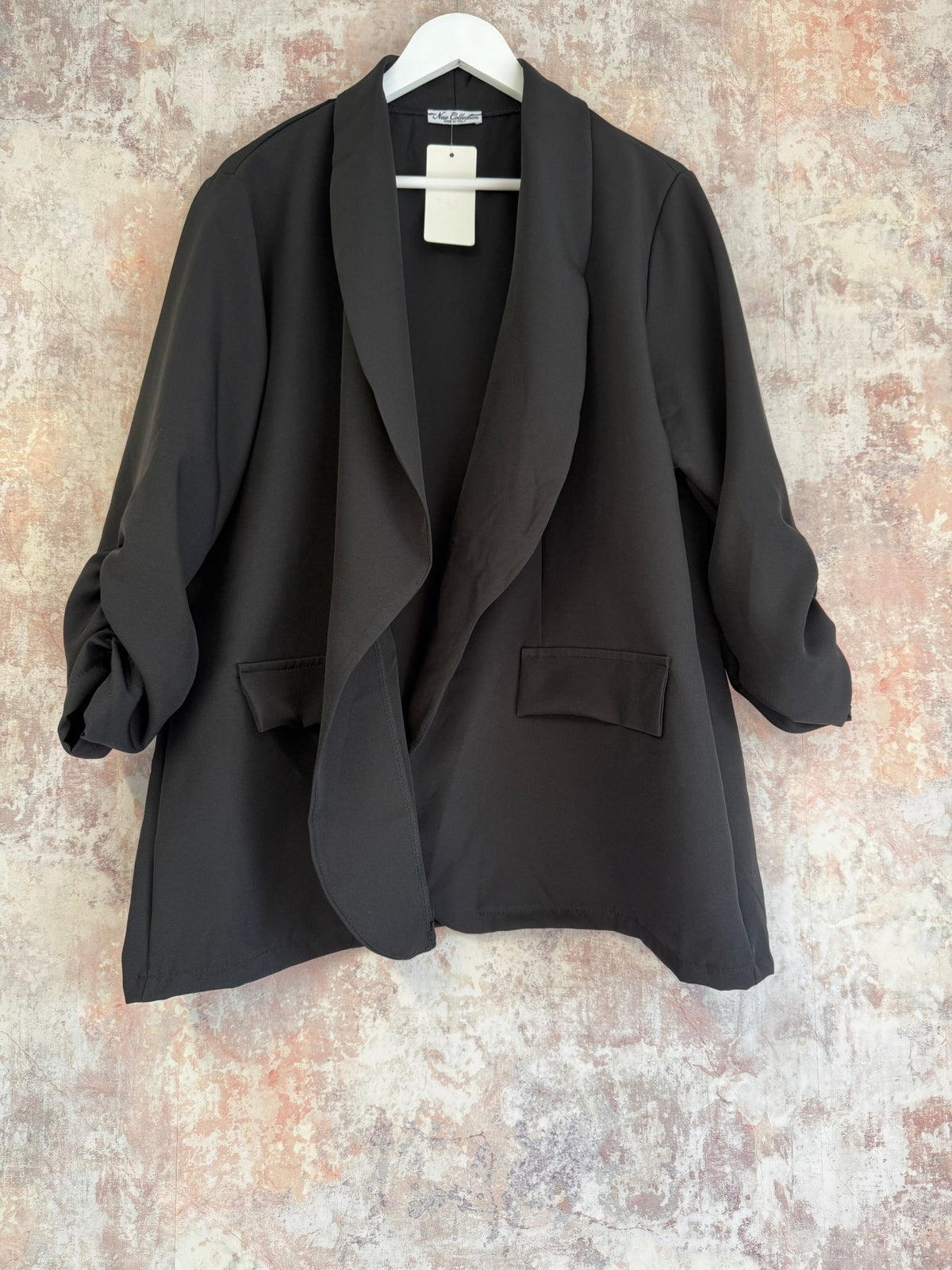 Lightweight Ruched Sleeve Blazer (6 Colours)